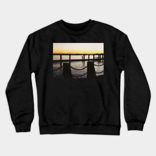 Sunset Solitude in Beaufort Crewneck Sweatshirt